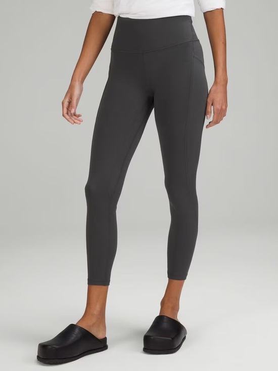 lululemon athletica Pants - Lululemon Align High-Rise Pant with Pockets 23”/Color Graphite Grey